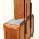 Art Deco hairdresser from the 1930s – Oak, marble, triptych mirror