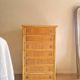 Dal Vera rattan chest of drawers, Italy circa 1970