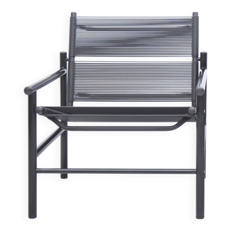 1xFly Line Spaghetti armchair by Giandomenico Belotti for CMP Padova, 1980s