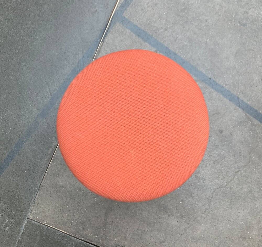 German Space Age swivel stool from the mid-century by Bremshey, Solingen, 1960s.