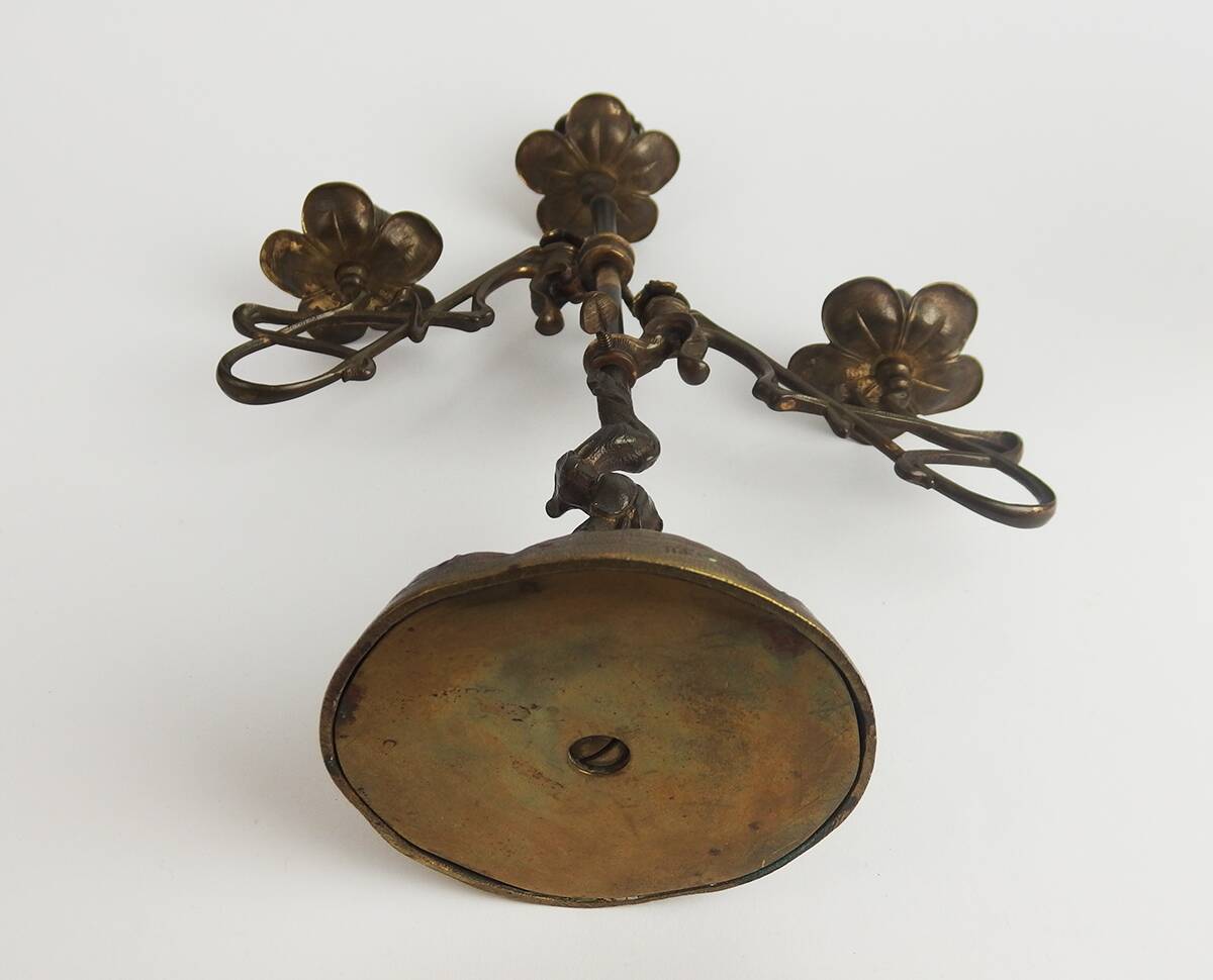 Paire de chandeliers Art Nouveau