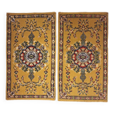 Set of 2 hand-knotted rugs "Tabriz" Iran