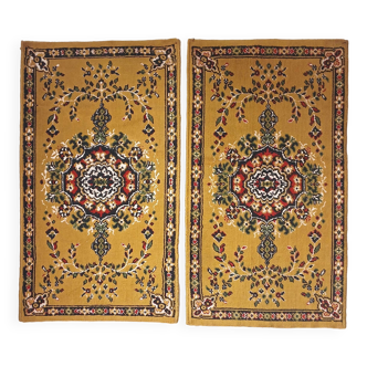 Set of 2 hand-knotted rugs "Tabriz" Iran