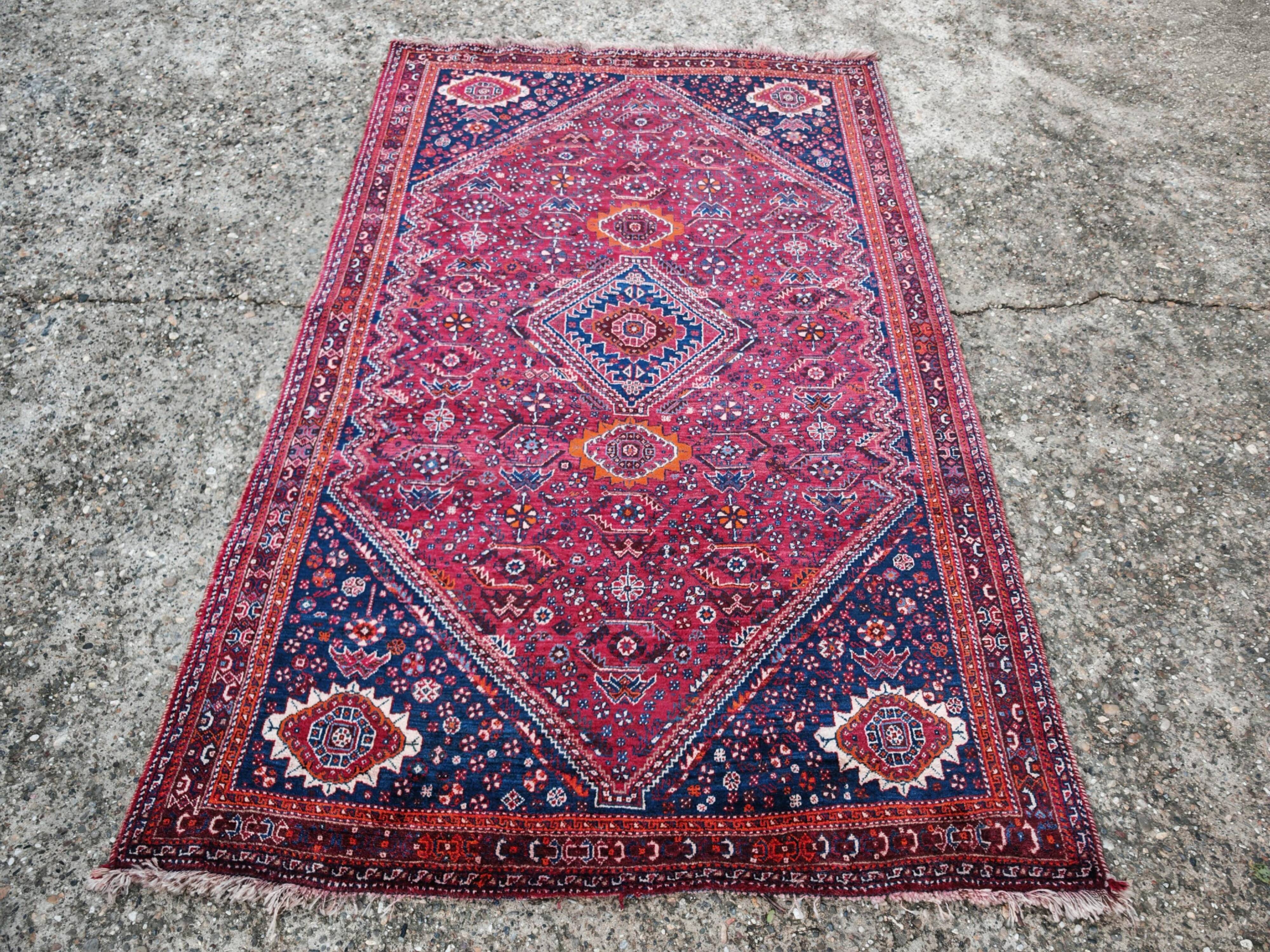Vintage Persian Carpet Afghanistan 1940s