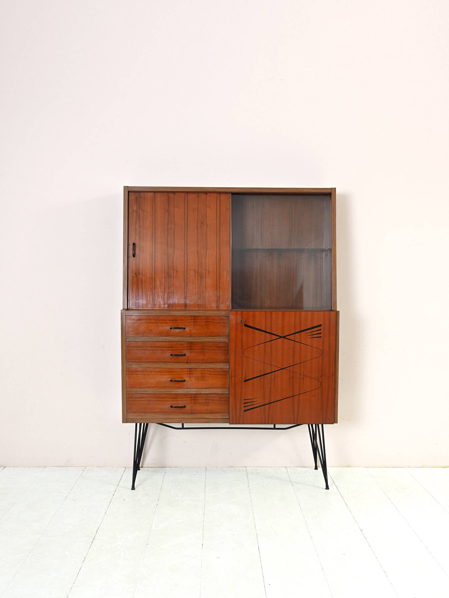 Vintage oak bookcase