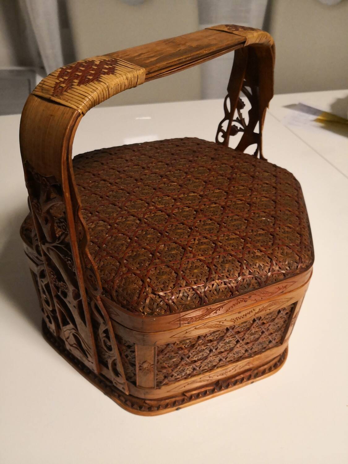 Vietnamese Basket 19th Century