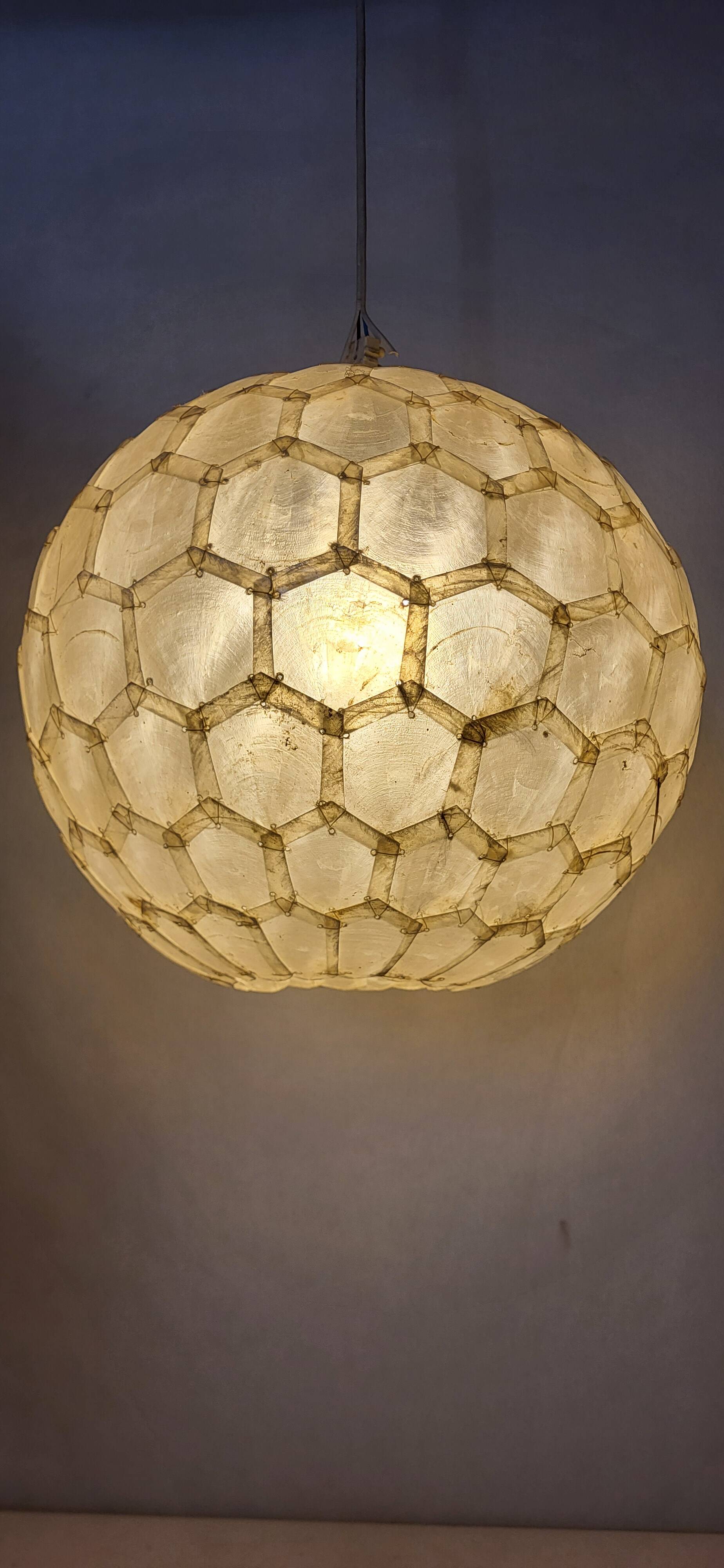 Abat Jour / globe boule nacre