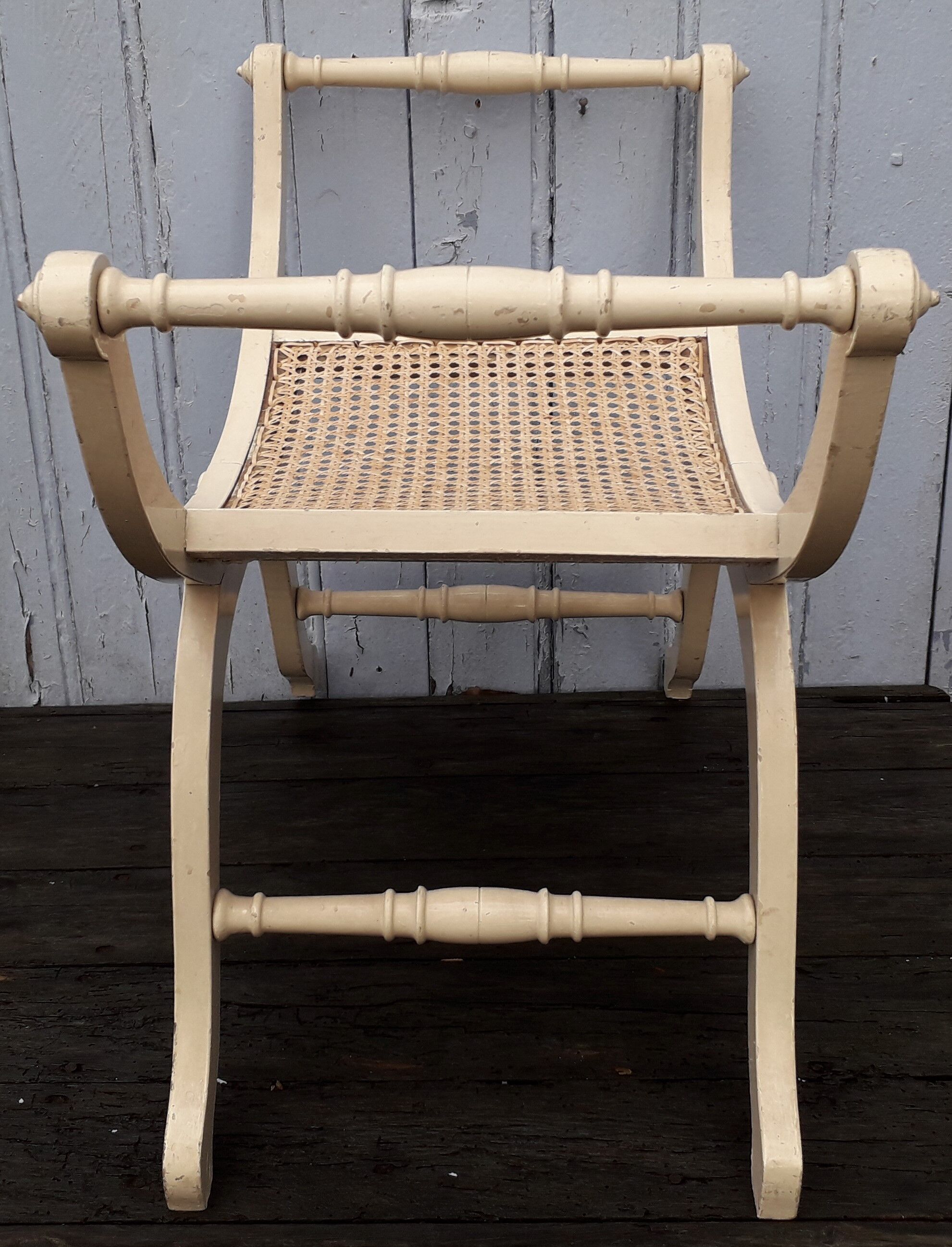 stool curule or dagobert late nineteenth century