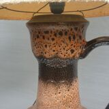 Ceramic floor floor lamp Danish Design 1970