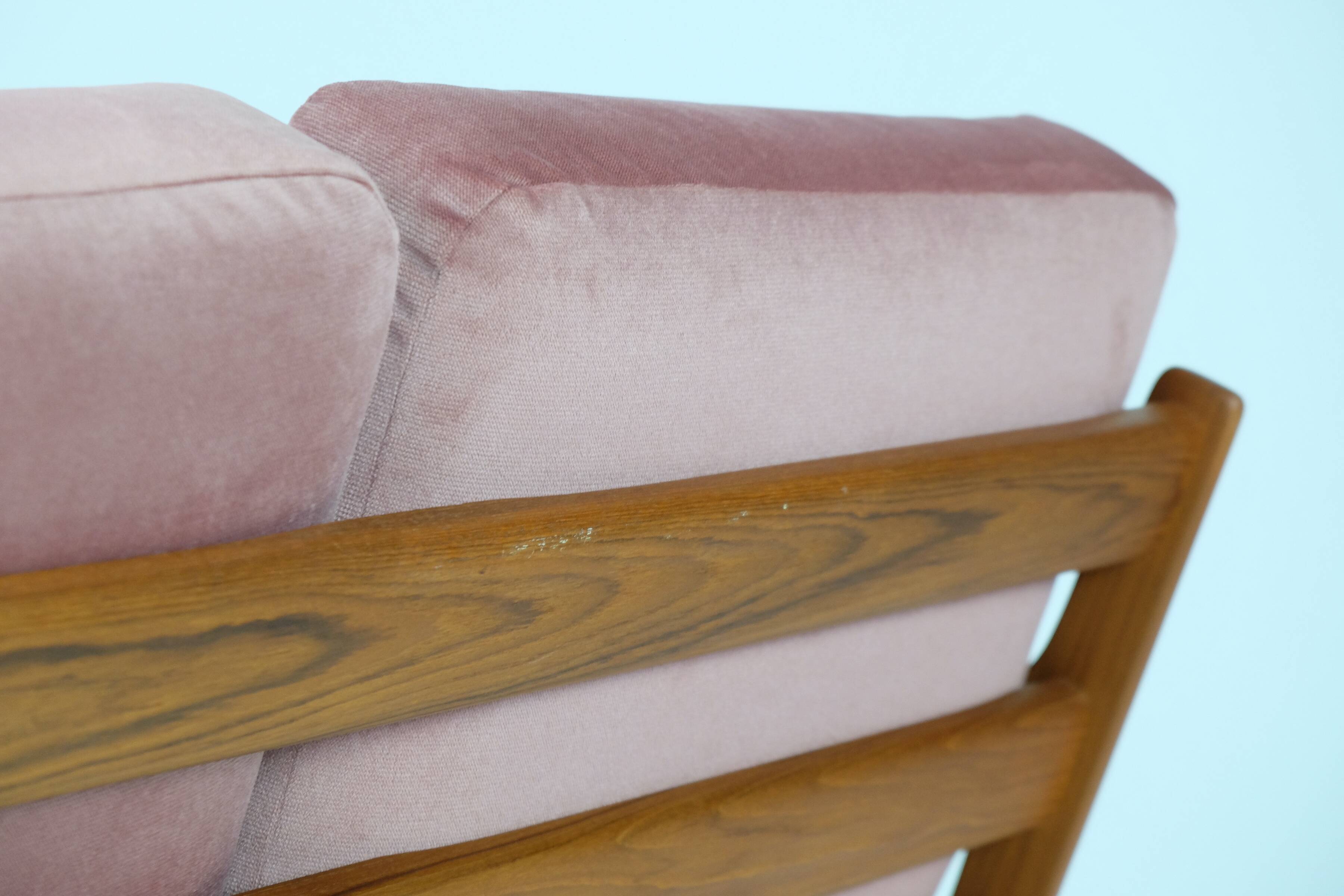 Danish Teak 2-Sitzer Sofa 'Senator' von Ole Wanscher für Cado