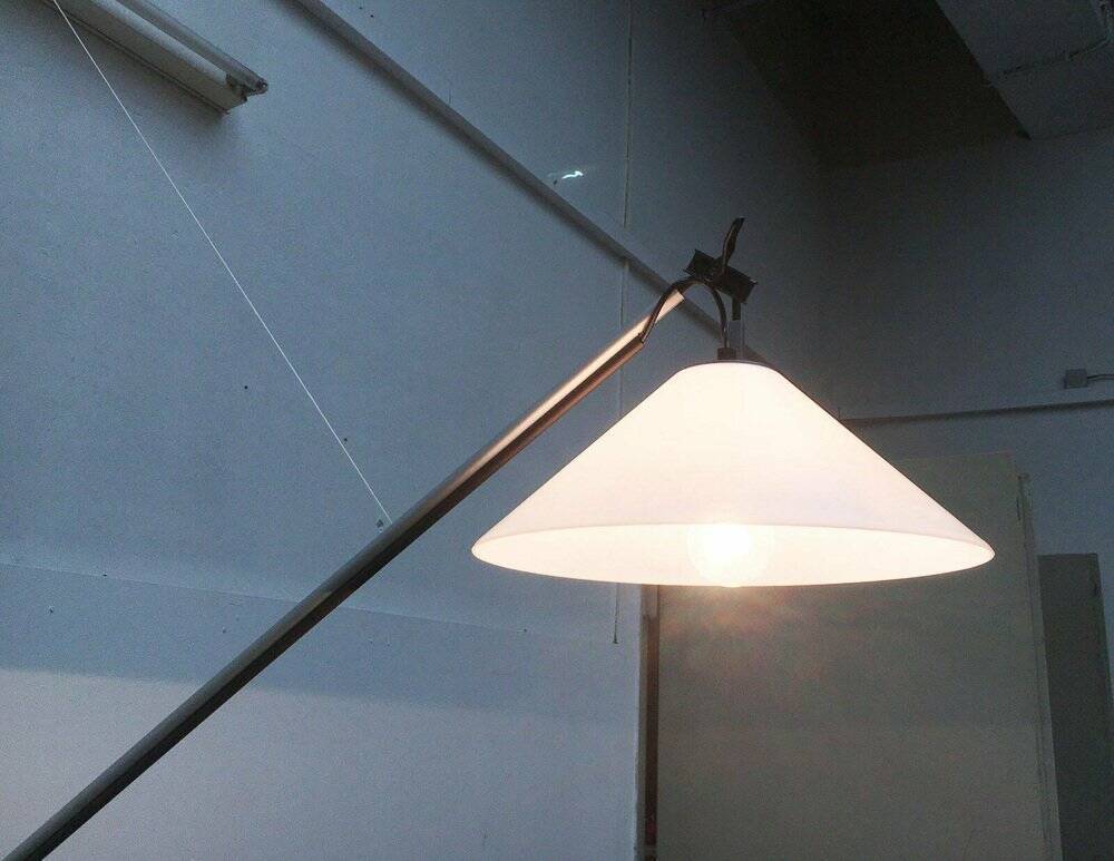 Postmodern Italian wall lamp Aggregato Braccio by Enzo Mari & Giancarlo Fassina for Artemide, 1970s