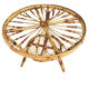 1950s rattan table from France
