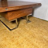 Multifunctional design dining table to coffee table