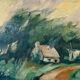 Tableau "La maison en pleine forêt"