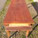 Table de ferme en bois naturel