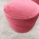 Art deco velvet beanbags