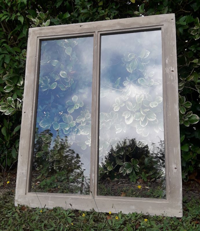 Glazed frame 70x83cm for partition