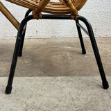 Rattan armchair