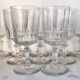 Set de 10 verres à vin années 40