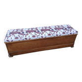 Revisited antique wooden chest