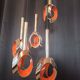 Vintage 1970s Raak chandelier