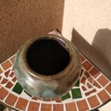 Pussaie sandstone vase by Jean Cacheleux