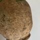 19th popular art excavation pottery in glazed earth