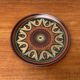 Vintage German ceramic wall plate from Keramik Manufaktur Kupfermühle, 1970s.