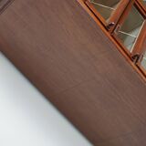 Vintage Dutch Oak / Mahogany Haberdashery Shop Cabinet, 1930s