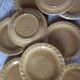 Maison Pichon Uzès rare set of 12 dessert plates