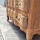 Louis xv style chest of drawers in pickled cherry