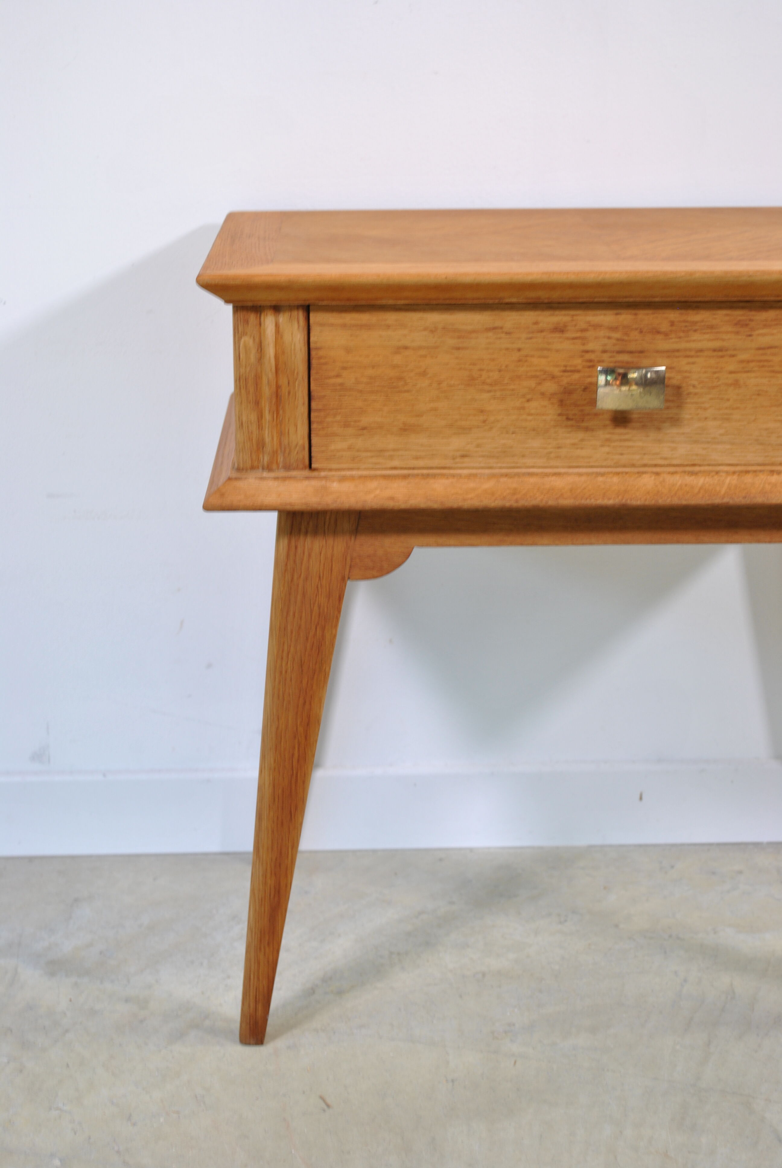 Oak bedside 1960.