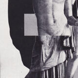 Collage on poetry paper