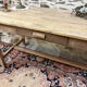 Table ou bureau en bois, rénové