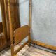 Solid wood four-poster bed