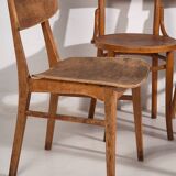 Vintage Thonet Chairs (c.1950). Set of 4 pieces #7