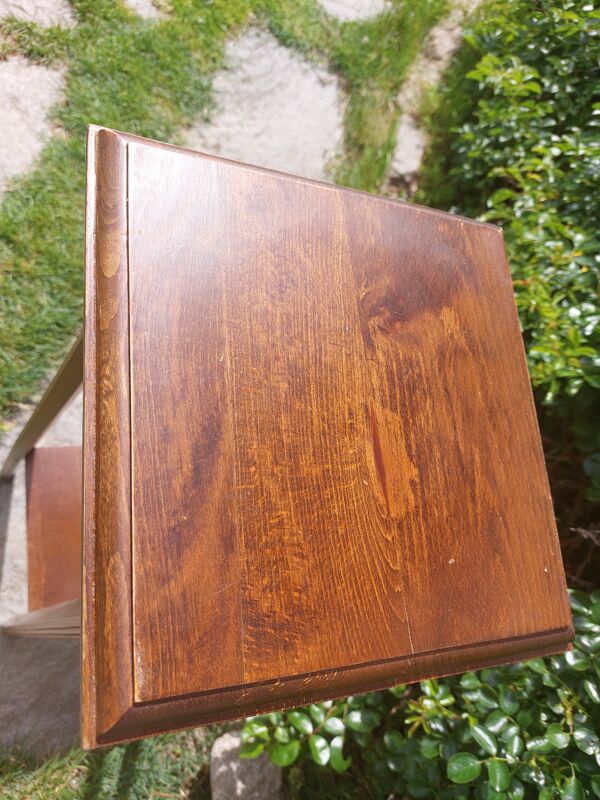 sellette haute en bois