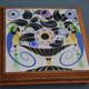 Art Deco earthenware trivet