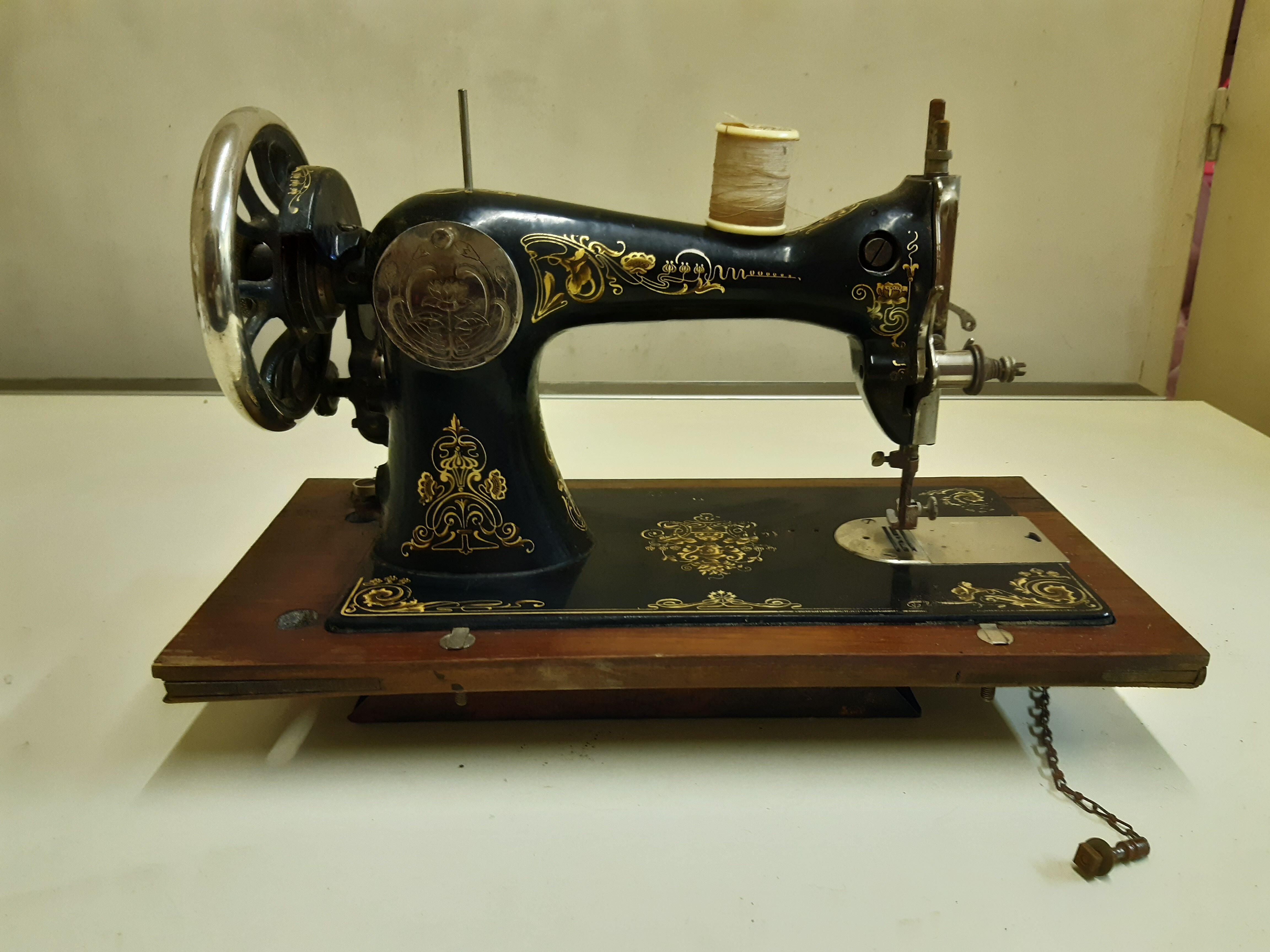 Old sewing machine