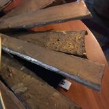 Gande sculpture murale Soleil, Lampe en résine & polyester, style Brutalist