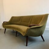 Fifties curved sofa