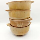 Glazed stoneware terracotta bowl