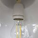 Louis Poulsen / Axel Wedel Madsen “Arbejdspendel” enamel pendant lamp / Danish industrial design / orange