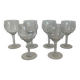 Engraved stemmed glasses Selency x Monoprix Croisé Laroche