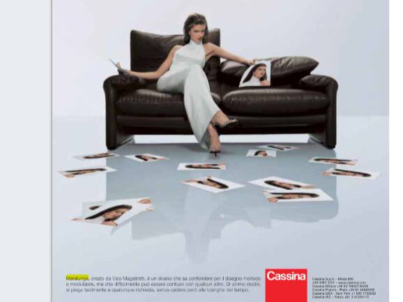 Vintage 1980s blue and green velvet Cassina Maralunga 3-Seater sofa