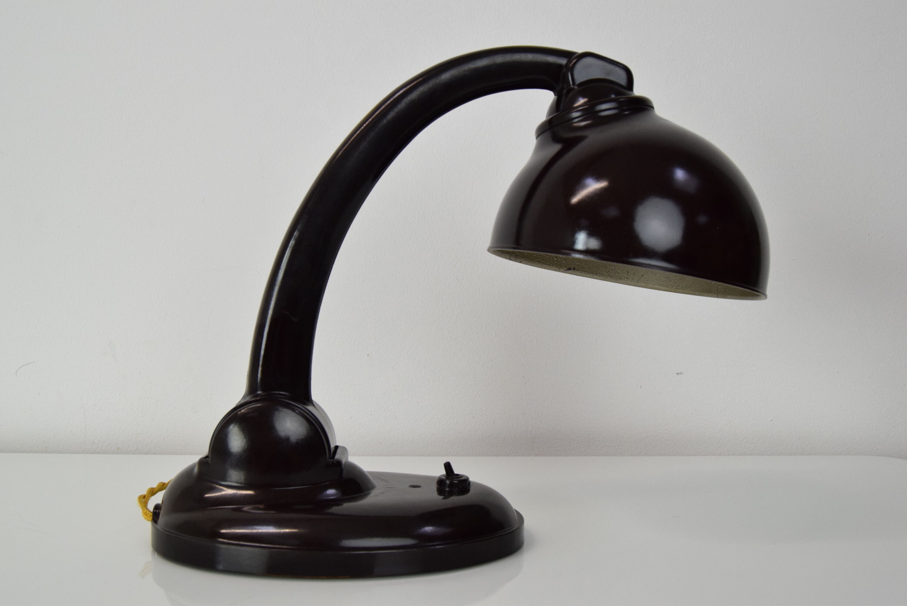 Adjustable Bakelite Table Lamp,by Eric Kirkman Cole,1940's.