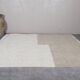 Handmade natural wool rug size 250x250 cm
