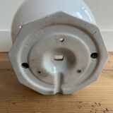 Plafonnier Art Déco en opaline et céramique