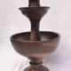 Large candelabrum / fountain, ceramic signed jean marais