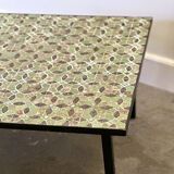 Mid-century modern mosaic tile coffee table, 1960s, France